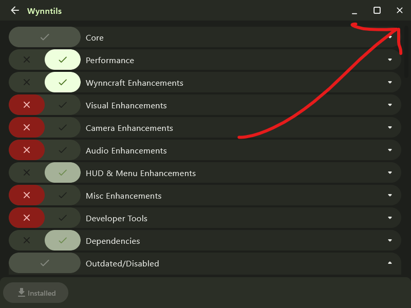 Launchy's welcome screen