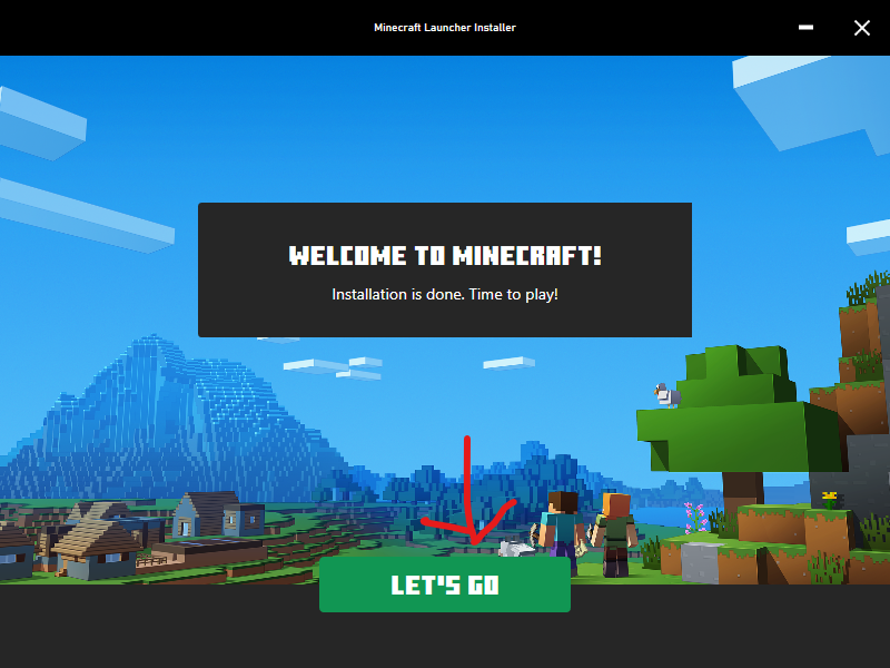 The second stage launch button